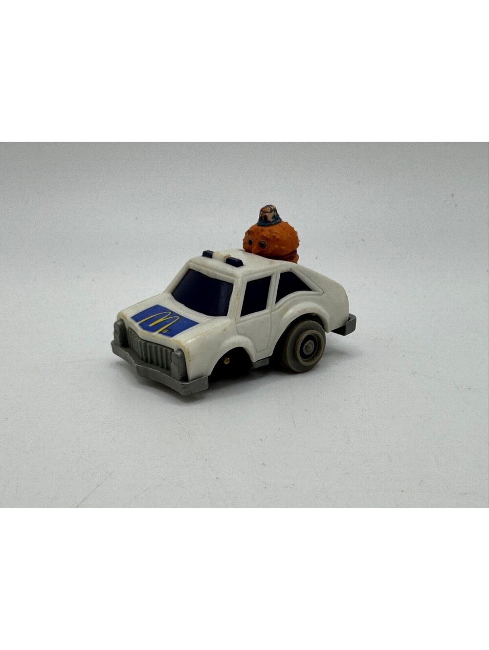 1985 McDonald's Officer Big Mac Pull Back Patrol Car Happy Meal Toy Thailand